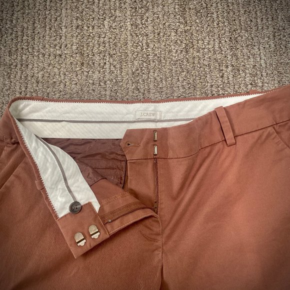 J. Crew Cafe Capri in Cedar Plank - Picture 5 of 5